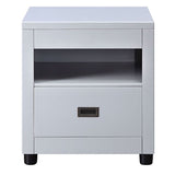 Dove Grey Storage End Table B062P189192