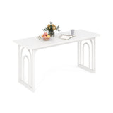 Spacious Rectangular Dining Table - 63