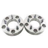 ZNTS 2pcs Professional Hub Centric Wheel Adapters for Ford F-100/E-100/Bronco/E-150/F-150 Silver 67380274