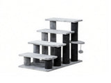 Cat Tree Tower with Cat Stair Steps, Scratching Post and Hanging Play Ball, for High Bed, Sofa, 71401502