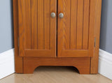 4-Tier 72" Corner Kitchen Pantry Storage Cabinet with 8 Doors Tall Storage Cabinet, Corner Cabinet W1758P211014