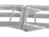 7.5ft Heavy Duty Three-section Aluminum Arched ATV UTV Ramp Silver 93428546