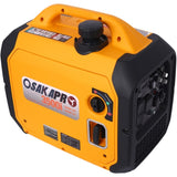 3500 Watt Portable Inverter Generator Gas Powered, EPA Compliant with CO SENSOR, Compact and W465P143533