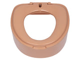 Portable Toilet with Non-slip Mat Brown 79167273