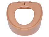 Portable Toilet with Non-slip Mat Brown 79167273