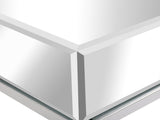 One Drawer Modern Mirrored Glass 75011668