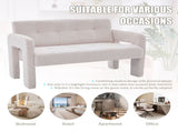 Nordic Modern Double Armchair Living Room & Bedroom Compact Upholstered Sofa Leisure Sofa 56826409