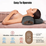 3-in-1 Neck Massager with Vibration, Airbag & Heating Functions - Ergonomic Cervical Support 26712103
