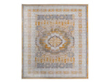 PAYAS Collection 120*93 inch inch Cream/Ivory / Medallion Area Rug B189P493065
