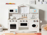 Kitchen Toy Wooden Kids Kitchen with Washing Machine 86713732