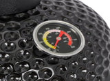 13in Round Ceramic Charcoal Grill Black 06062545