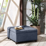 ZNTS Soft Close Storage Ottoman B03548613