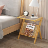 Modern Bamboo Edge Table 43813901