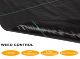 4*100ft Black Weeding Cloth Polyethylene Foldable 44356945