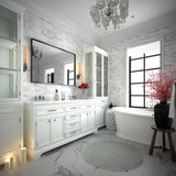 36x30inch Glossy Black Bathrooms For Wall Rectangle Vanity Corner Hangs Farmhouse W2091P214073