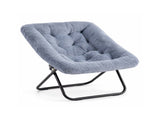 Comfy Chair for Adults, Soft Faux Fur Folding Lounge, Flexible Reading Chair for Teens, Large Size 56285127