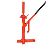 New Manual Portable Hand Tire Changer Bead Breaker Tool Mounting Home Shop Auto Red 49978457