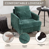 COOLMORE Wood Frame Armchair, Modern Accent Chair Lounge Chair for Living Room,Tufted Club Chair, W395P151904
