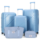 five-piece suitcase 20-24-28 inch trolley case handbag two-piece suitcase PP trolley case 20in 00029151