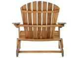 Folding Adirondack Chair Outdoor Wooden Accent Furniture Fire Pit Lounge Chairs,Foldable Design for N770P358873T