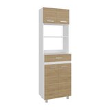 Sicilia Pantry Cabinet Freestanding Kitchen Storage Unit For Food, Dishes, Or Appliances, White/ B200P335383