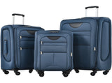 Softside Luggage Expandable 3 Piece Set Suitcase Upright Spinner Softshell Lightweight Luggage 14502895