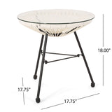 NUSA SIDE TABLE 66627.00WHI