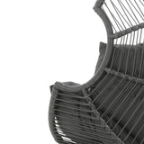 Palos Outdoor Wicker Glider Chair - Dark Gray N775P191232G