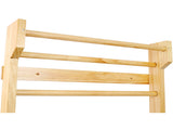 Gymnastics Wood Stall Bar, Multi-use Swedish Ladder- Wall Mounted Pull Up Bar-Physical Therapy for 15411160