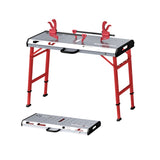 ZNTS 42" x 21" Heavy-Duty Welding Table with 2 Bar Clamps 13074608