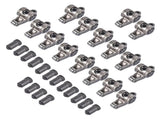 Set of 16 Roller Rocker Arms 1.6 Ratio Replacement for Ford SBF 289 302 351W Stainless Steel 58624614