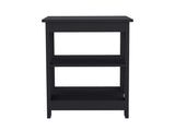 Side Table Rossville, Living Room, Black B092P191180