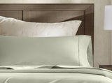 4 Pieces Queen Sateen Sheet Set,Sage B035P381328
