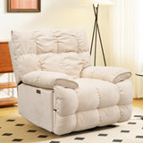 Sitjoy Classic Recliner S1-White Electirc W1713P243979