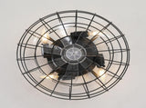 15.7'' Low Profile Bladeless Ceiling Fan with Lights Kit and Remote 6 Wind W3775P385462
