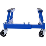 ATV Motorcycle Engine Cradle Dolly 1500lbs ,blue W46592178