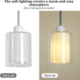 Glass Pendant Light, Modern Pendant Lighting for Kitchen Island, Farmhouse Mini Pendant Lamp with 24506659