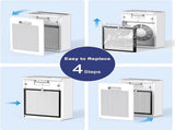 True HEPA Replacement Filter, Compatible A3 Air Purifier, H13 True HEPA Filter for A3 Air 00536984