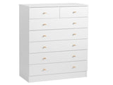 Modern Simple 7-Drawer Dresser White 57169329