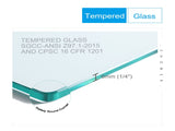 1 3/8" adjustment,universal pivot shower door, open outside, with 1/4" tempered glass finish 3272 W2122131049