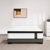 ZNTS Twin Size 12 Inch 7-Zoned Cool Memory Foam Individual Pocket Spring Hybrid Mattress W3017P232166