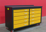 ZNTS 6ft Storage Cabinet with Workbench W2089139495