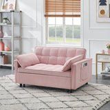 Folding sofa bed with adjustable back access to sofa recliner single bed Adult Modern chair bed W1658P176555