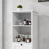 One-Compartment One-Drawer Tilt-Out Laundry Sorter Cabinet - White 32561308