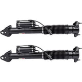 ZNTS 2Pcs Rear Suspension Shock w/ ADS Strut For Mercedes-Benz W166 GL550 ML550 2013-2015 A1663260500 39428732