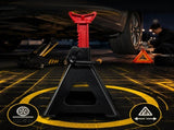 6 Ton Jack Stands, Heavy Duty Steel Car Jack Stand Pair, Adjustable Height Vehicle Support Jacks for 93813513