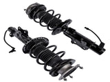Pair Front Left & Right Shock Strut Coil Spring Assembly with Electric Fit for Cadillac ATS 51071283