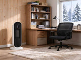 Indoor Oscillating Ceramic Tower Space Heater with Adjustable Thermostat, 24-Hour Timer & Remote 00911756