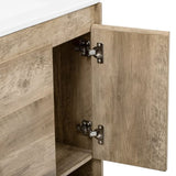 30" Modern Wood Fixture Bathroom Vanity, Bathroom with Sliding Drawer, Bathroom Storage N710P247136P
