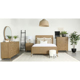 Sand Wash 3-drawer Nightstand with USB Ports B062P145556